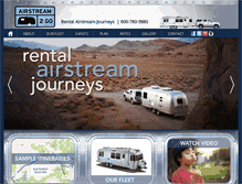 Tablet Screenshot of airstream2go.com